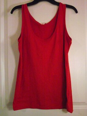 WOMENS XL Wishful Park RED TANK TOP